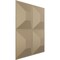 Ekena Millwork 11 7/8in. W x 11 7/8in. H Swindon EnduraWall Decorative 3D Wall Panel Covers 0.98 Sq. Ft. WP12X12SWECE - alternate 5